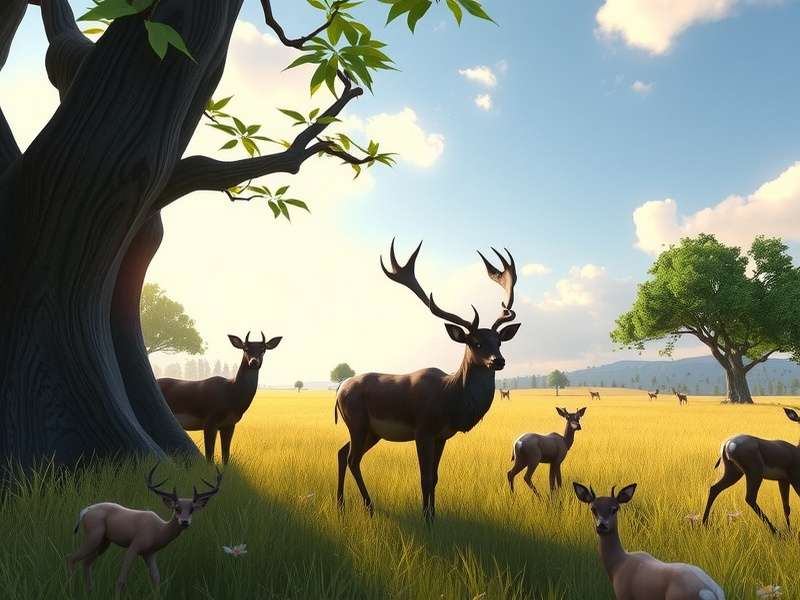 Game development team collaborating in office